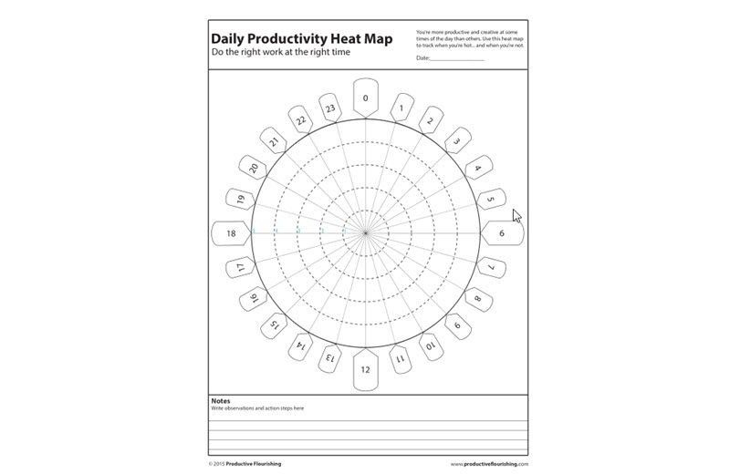 10 Free Printable Productivity Planner Templates