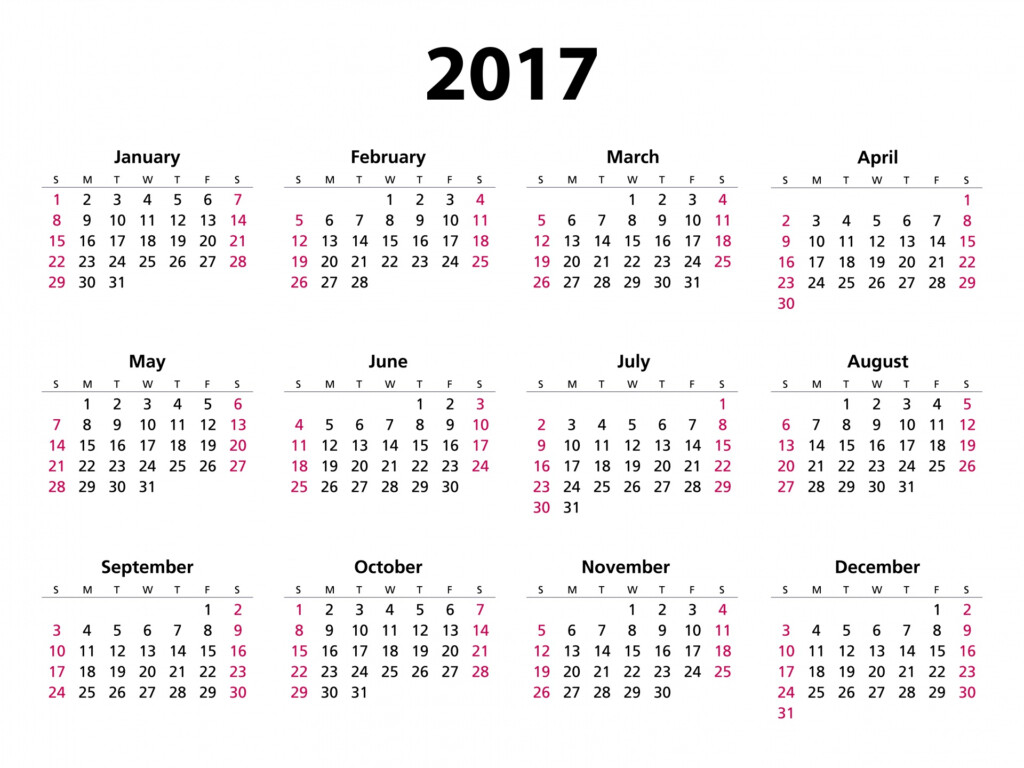 2017 Calendar Free Stock Photo Public Domain Pictures