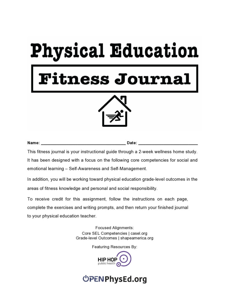 39 Useful Fitness Journal Templates Workout Planners 