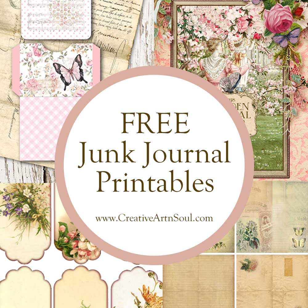 40 Free Vintage Junk Journal Printables Creative ArtnSoul