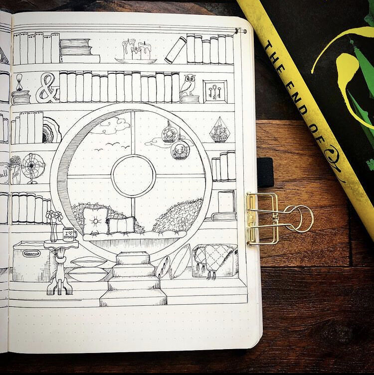 5 Different Ways To Use A Bullet Journal Bookshelf Joyful Journaler