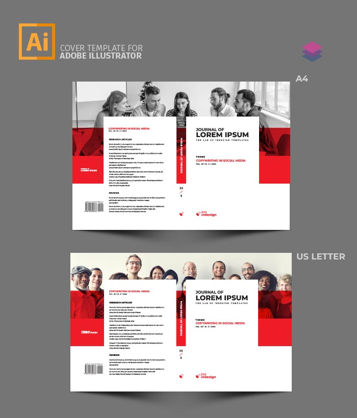 Academic Journal Template StockInDesign