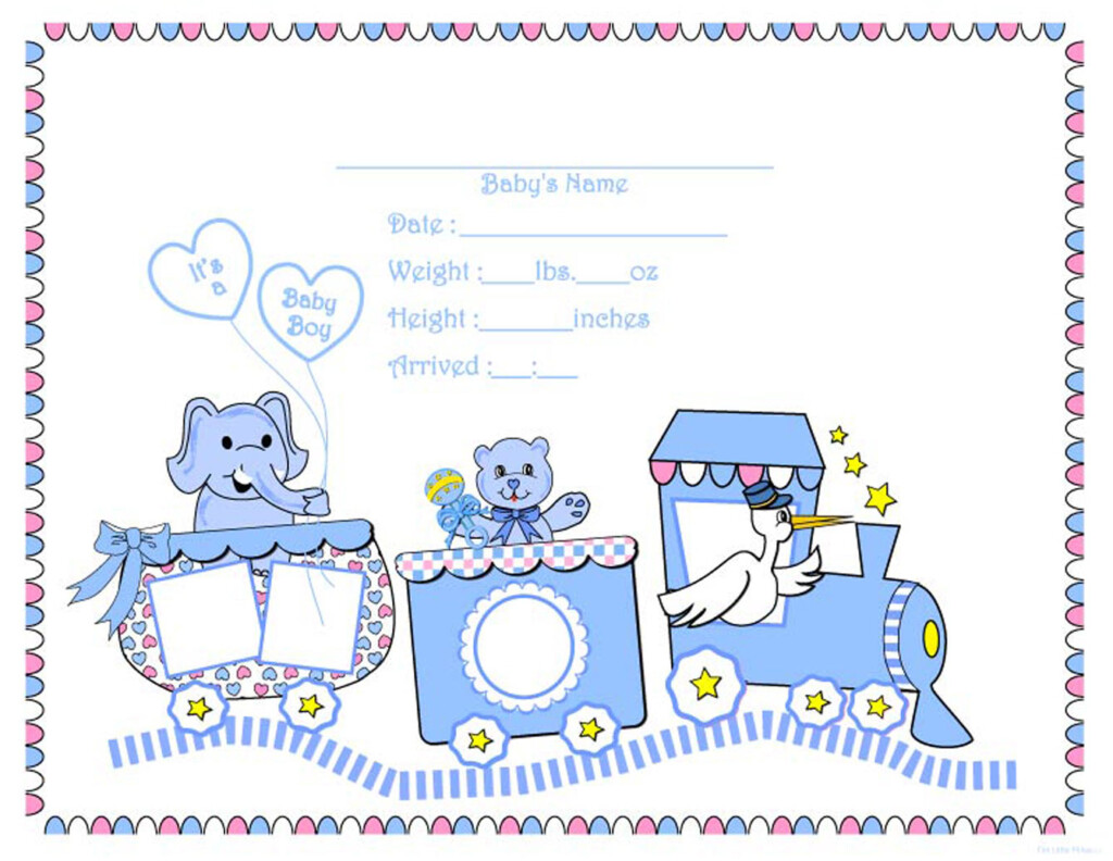 Baby Journal Template For Your Needs