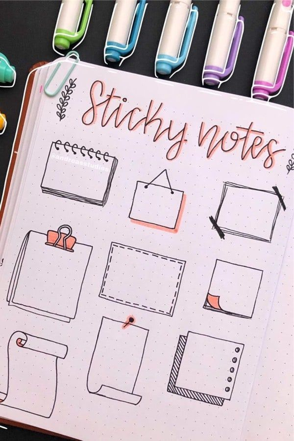 Best Bullet Journal Paper Note Doodles For Inspiration Crazy Laura 