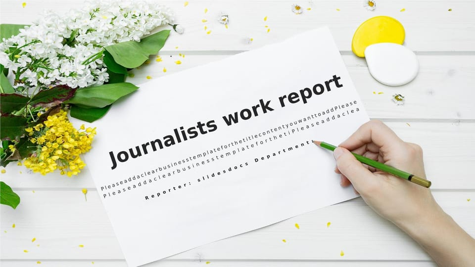 Best Free Journalism Google Slides Themes And Powerpoint Templates For 