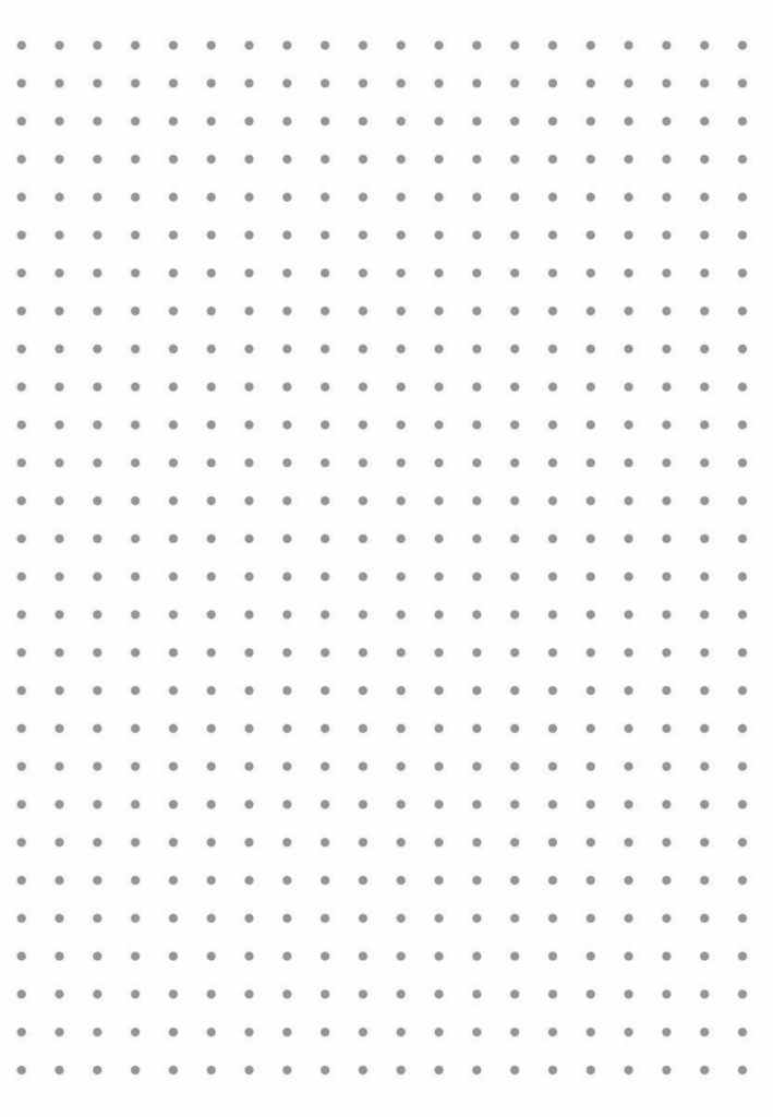 Big A4 Size Spiral Notebook For Bullet Journal Dotted Paper Black 
