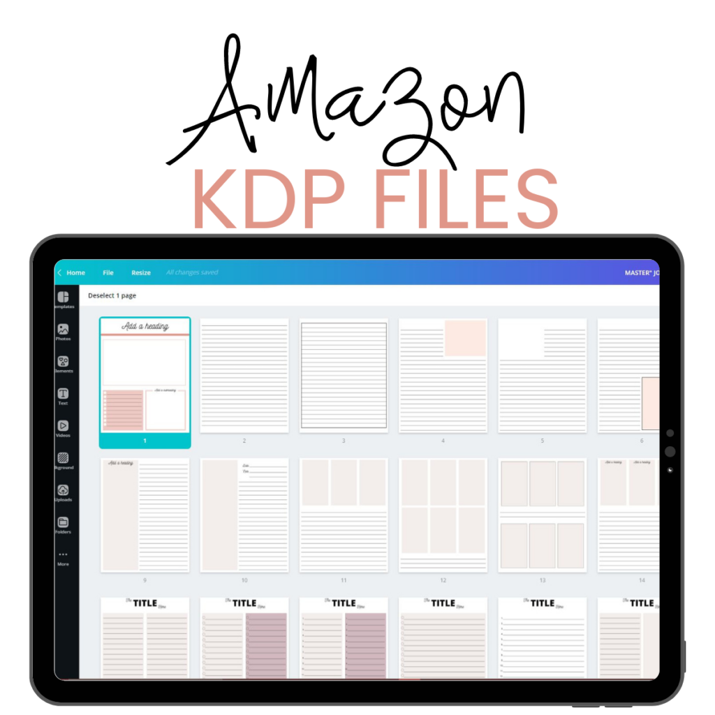 CANVA JOURNAL TEMPLATES