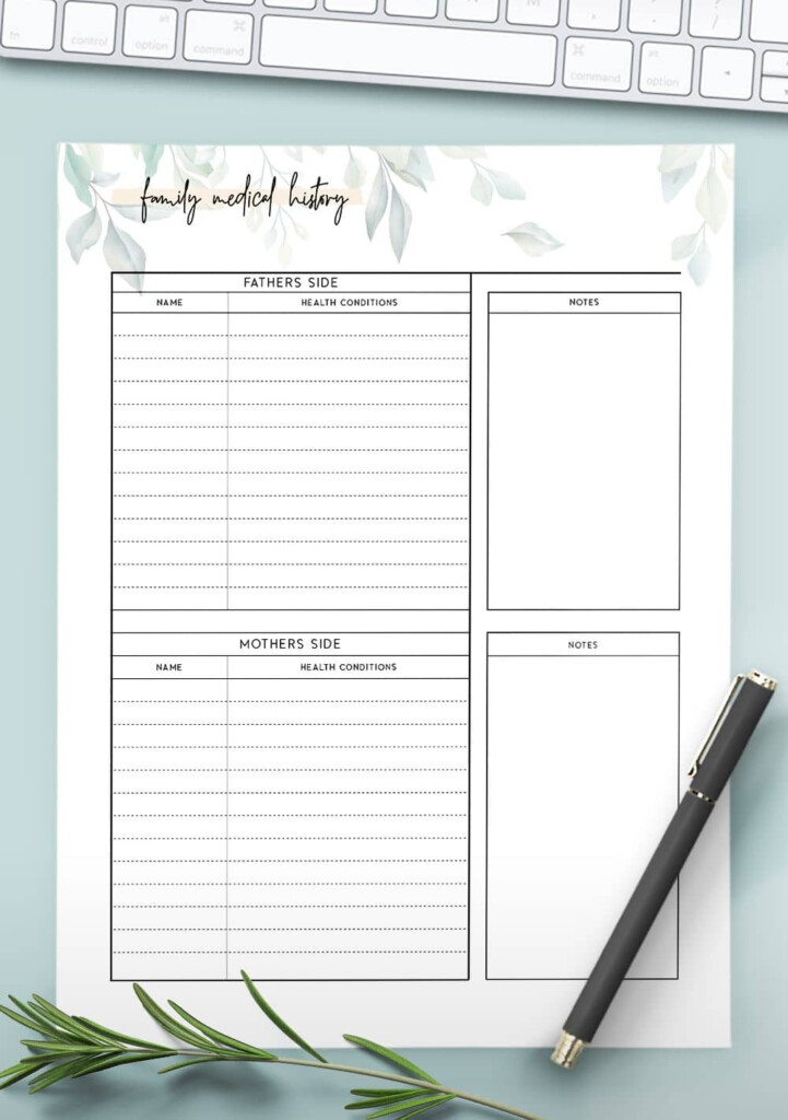 Create A Health Planner With These Free Printable Templates World Of 