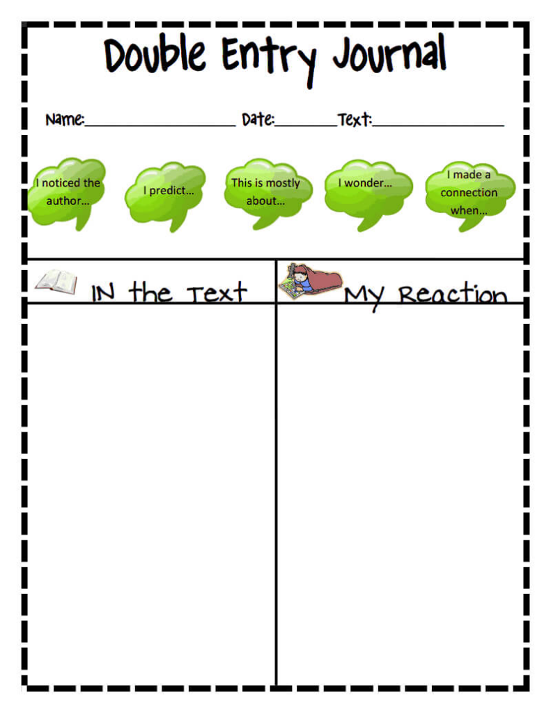 Double Entry Journal Sheet pdf Google Drive Double Throughout 