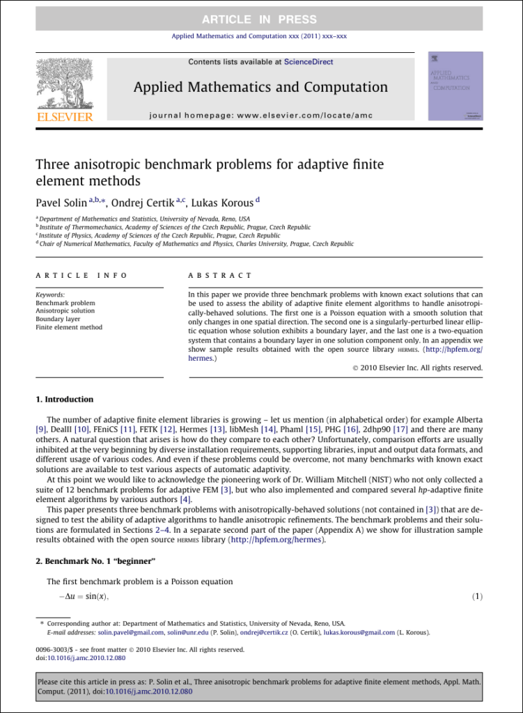 Elsevier Latex Template Overleaf
