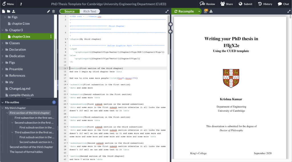 Elsevier Latex Template Overleaf