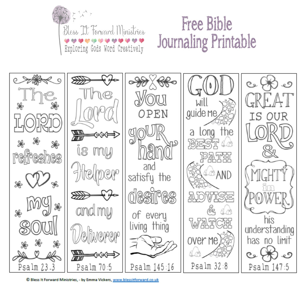 Free Bible Journaling Printables Subscribe To Get Our Free Printable 