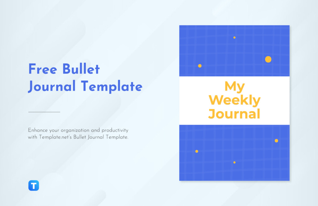 FREE Bullet Journal Templates Download In Word Google Docs Excel 