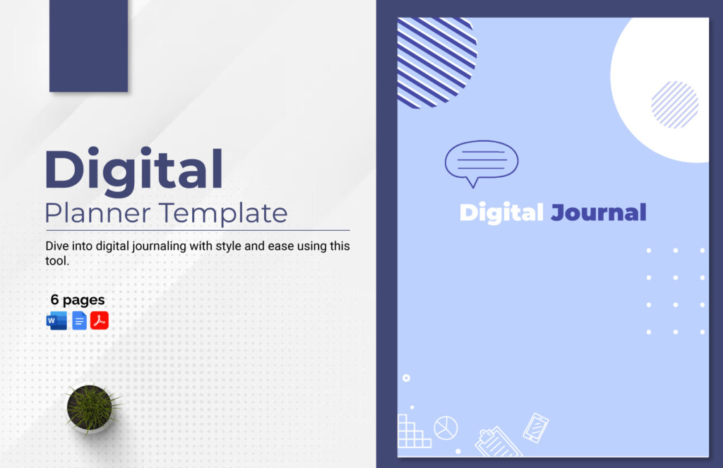 Free Digital Journal Template Download In Word Google Docs PDF 