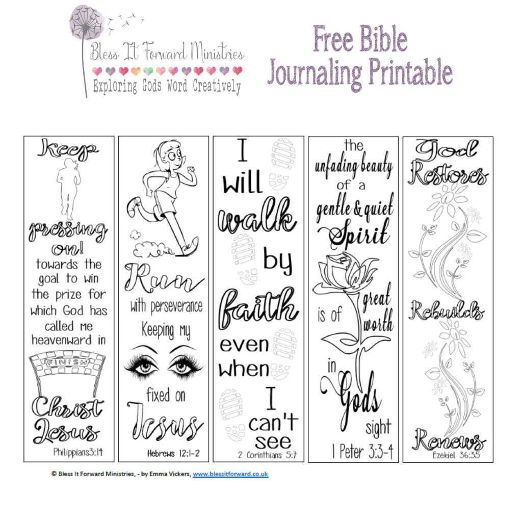 Free Printables For Bible Journaling You Can Use These Free Bible 