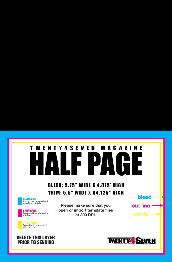 Half Page Template Cool Templates Www template kid