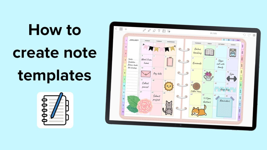 How To Create Note Templates Penly App Tutorial YouTube