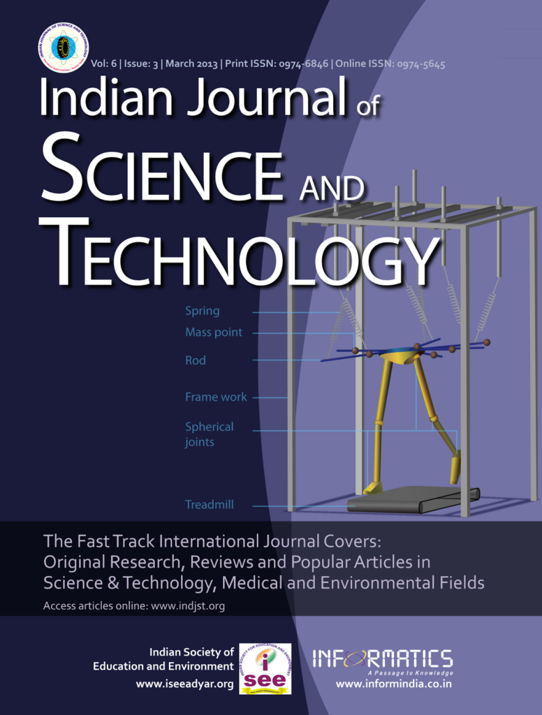IJST Indian Journal Of Science Technology