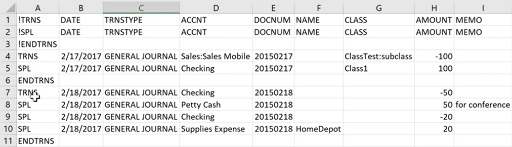 Excel Template For Quickbooks Import Journal Entry Journal Templates Excel Template For Quickbooks Import Journal Entry Journal Templates