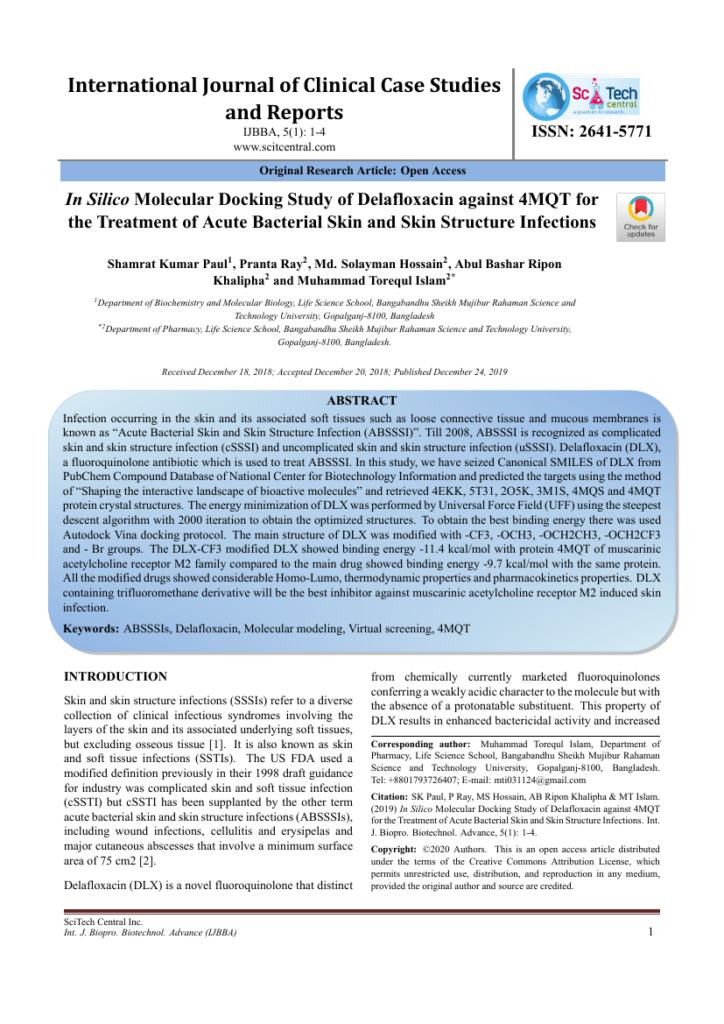 International Journal Of Clinical Case Studies And Reports Template 