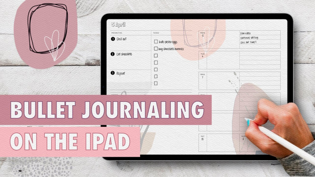Ipad Bullet Journal Template Journal Templates Ipad Bullet Journal Template Journal Templates