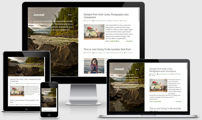Journal Blogger Template NewBloggerThemes