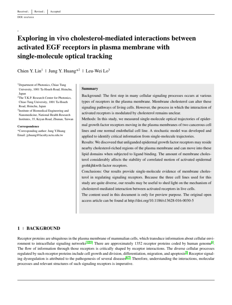Latex Journal Template Serat