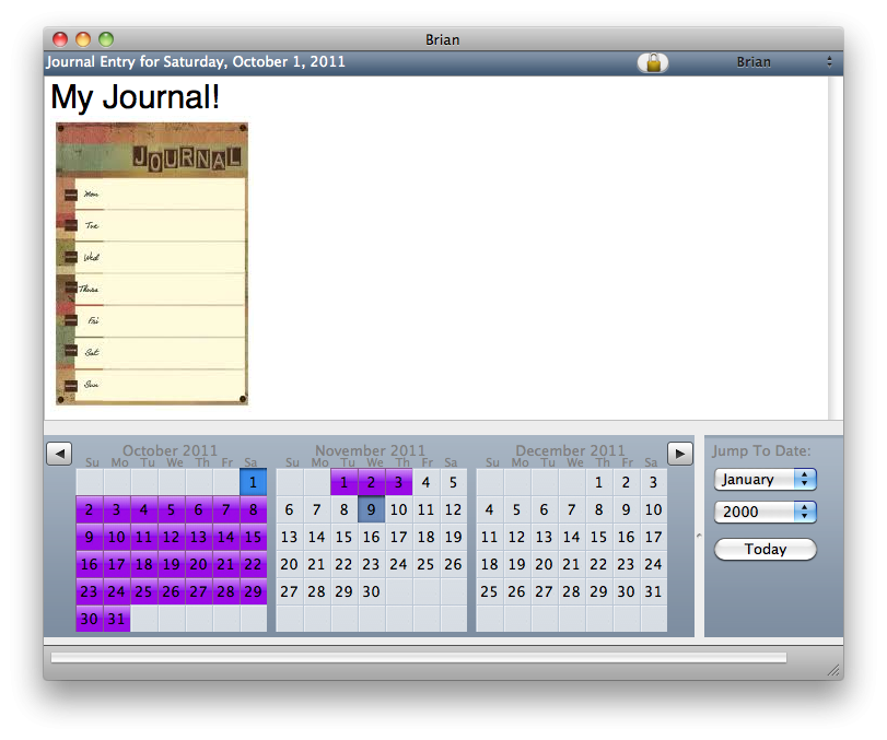 Mac Journal MiJournal