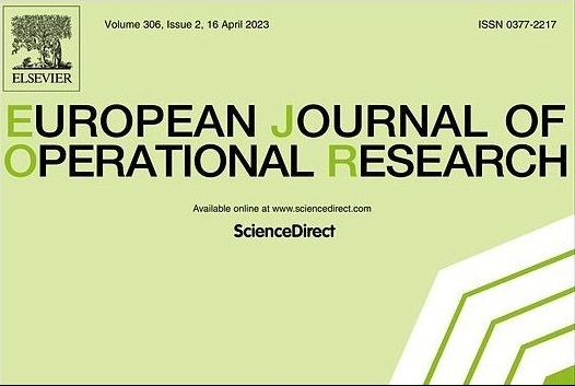 New Paper Published In European Journal Of Operational Research 
