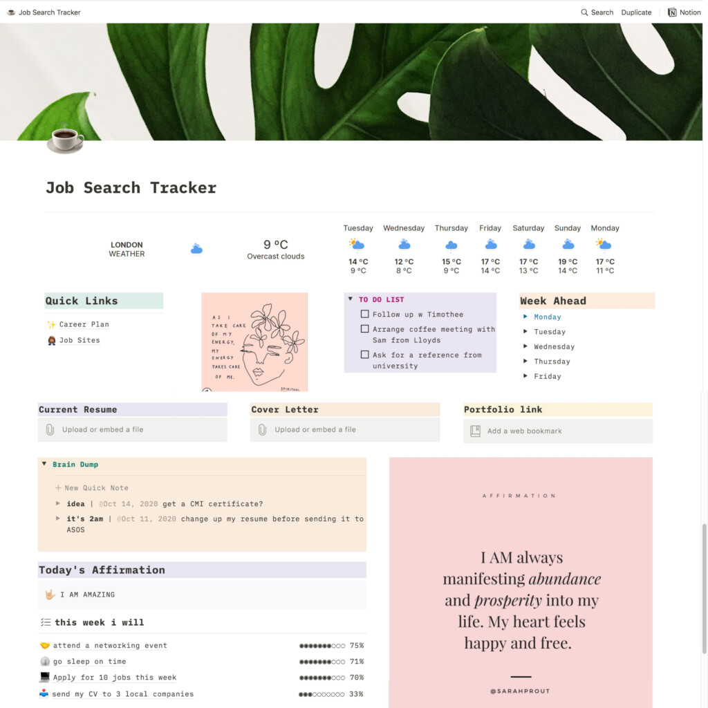 Notion Journal Templates
