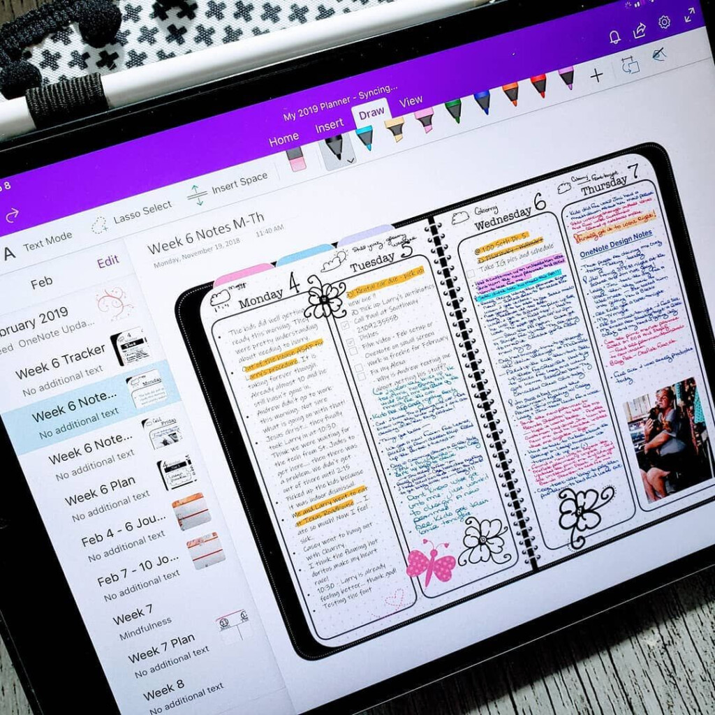 Onenote Bullet Journal Template