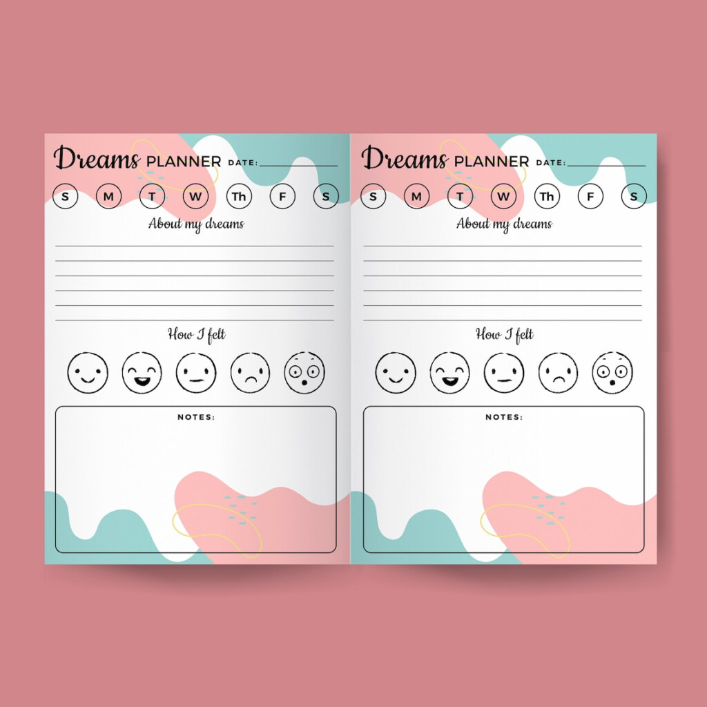 Printable Dream Journal Template Free Printable Templates