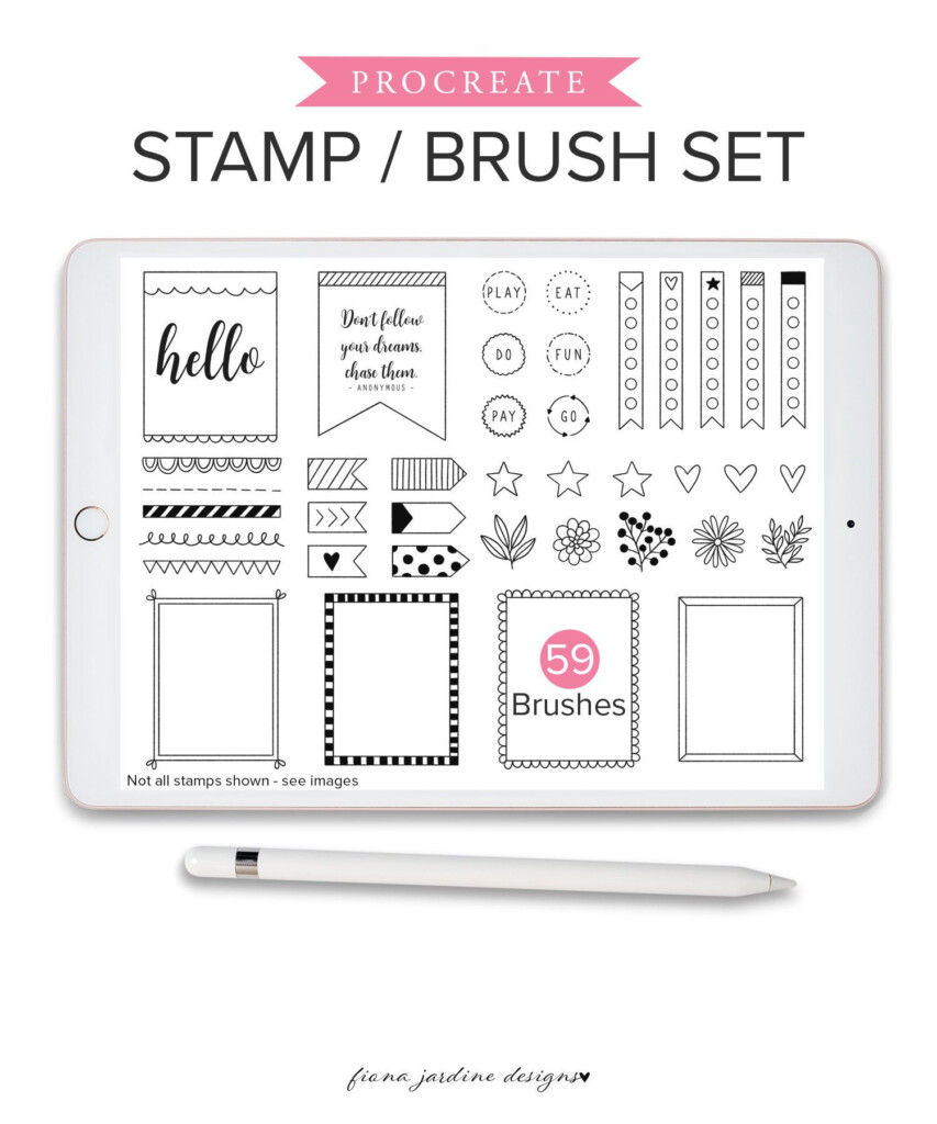 Procreate Journal Template Free