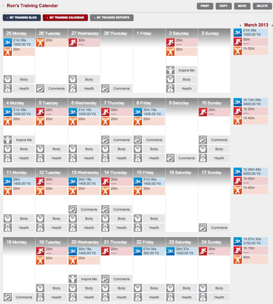 Setting Up Your Triathlon Training Log