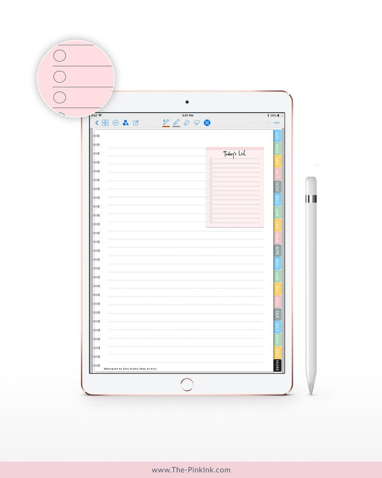 Simple Goodnotes Bullet Journal Template 2019 Xodo