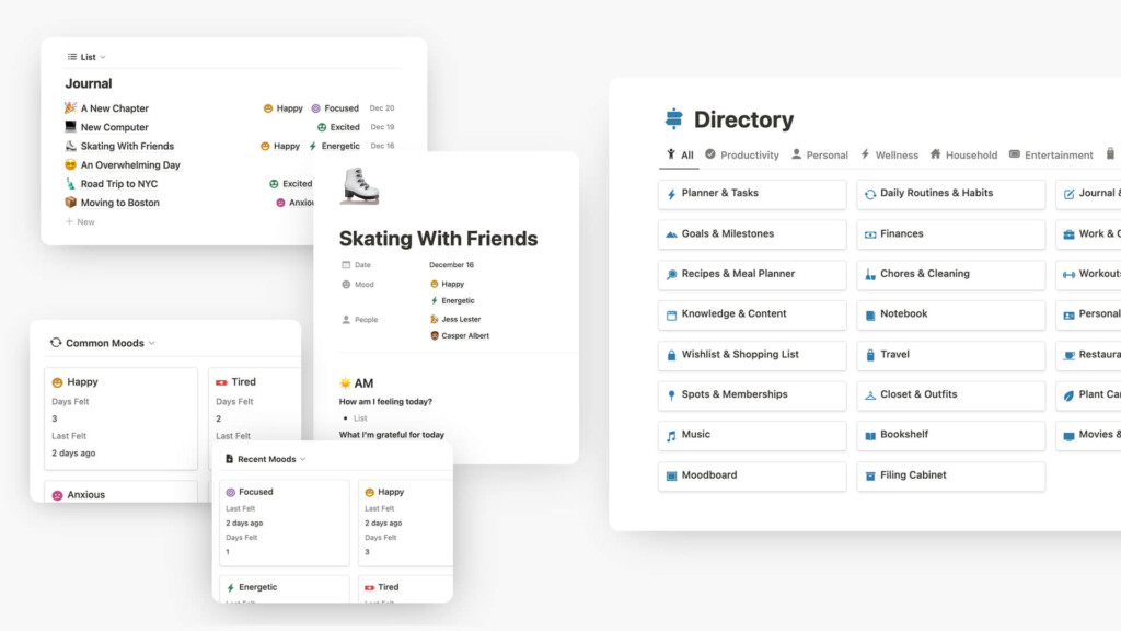 The 40 Best Notion Journal Templates Daily Diary Reflection More 