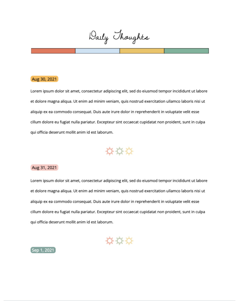 The BEST Google Docs Journal Templates 2024