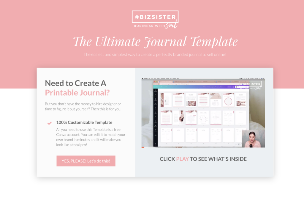 The Ultimate Journal Template Canva Template