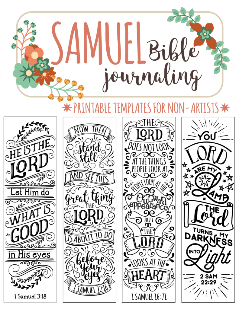 Traceable Bible Journaling Printables Free Bible Journaling Printable 