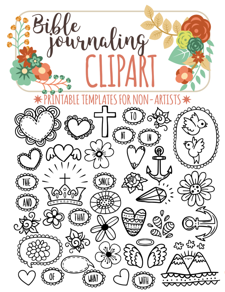 Traceable Bible Journaling Printables Free Bible Journaling Printable 