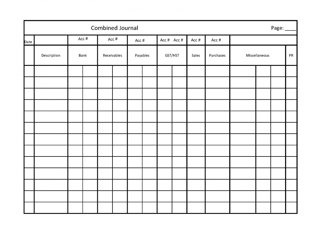 What Is A Combination Journal Ruby Business Solutions