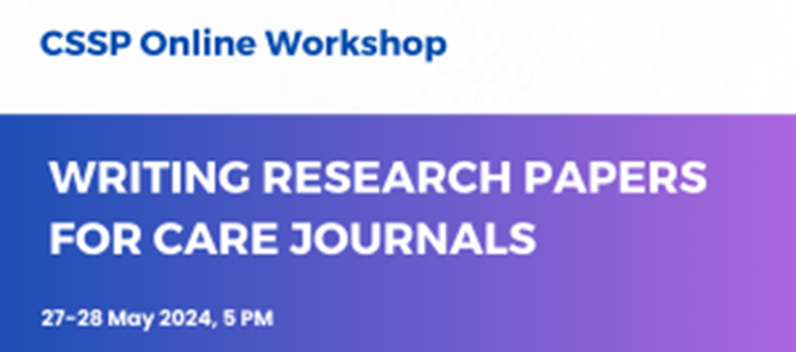 Writing Research Papers For Care Journals CSSP