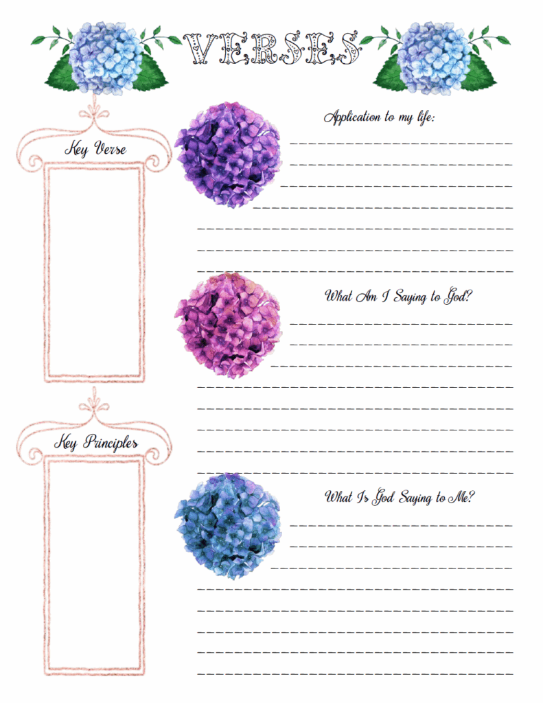 15 Free Bible Journaling Printables And Templates Happier Human