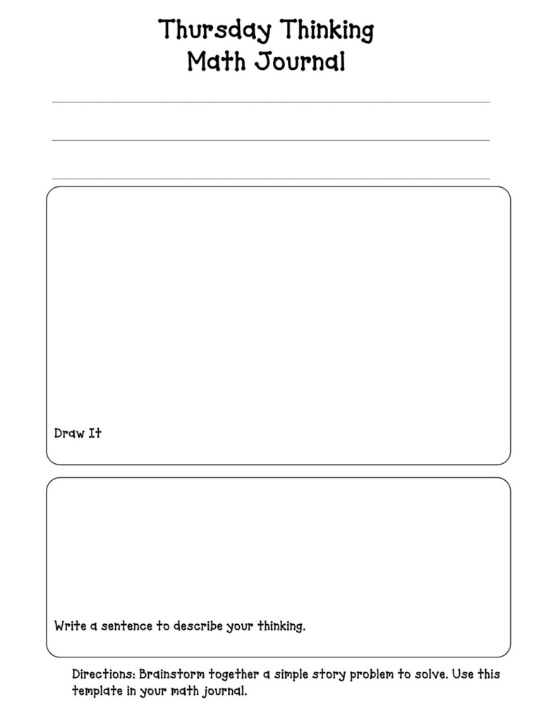 1st Grade In One Year Bridges Number Corner Math Journal Templates