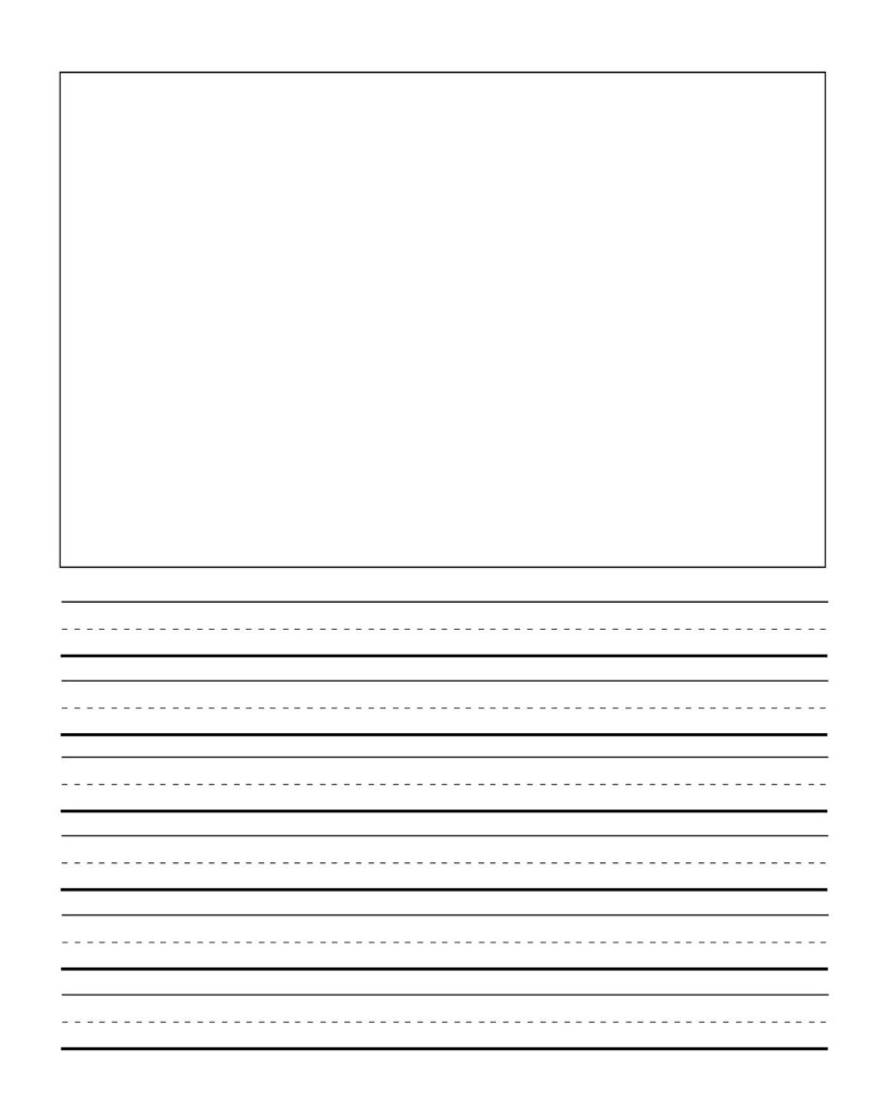 1St Grade Writing Paper Free Printable Shelton C Melgoza