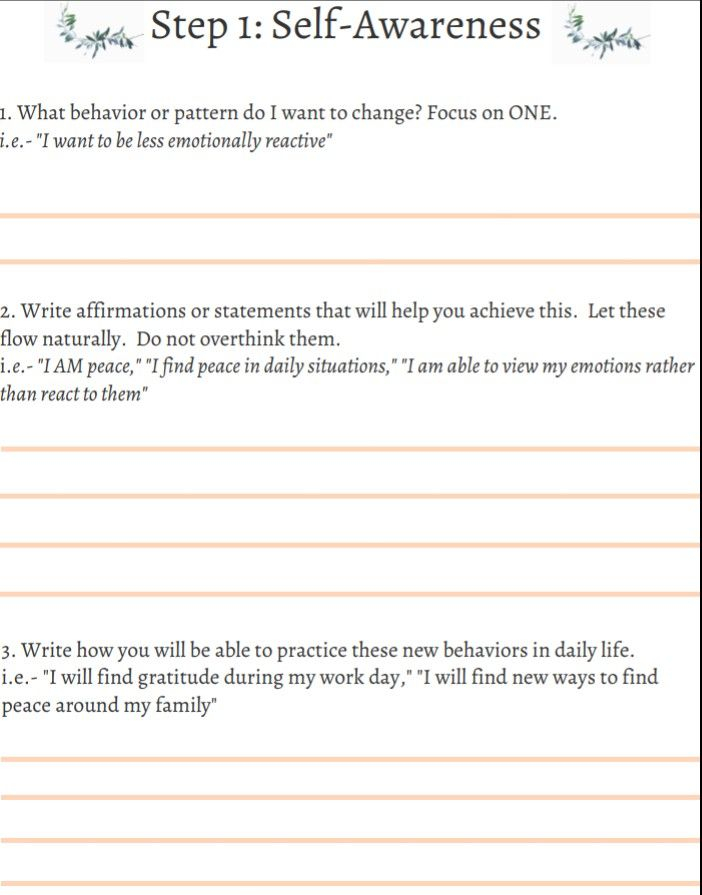 2 3 Self Awareness Future Self Journal Prompt done Only Once For Each 