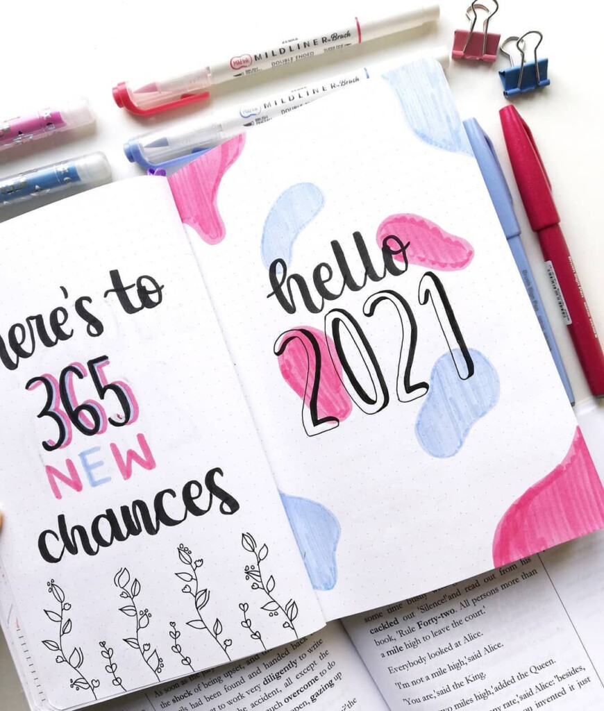 25 Interesting Bullet Journal Ideas For The New Year