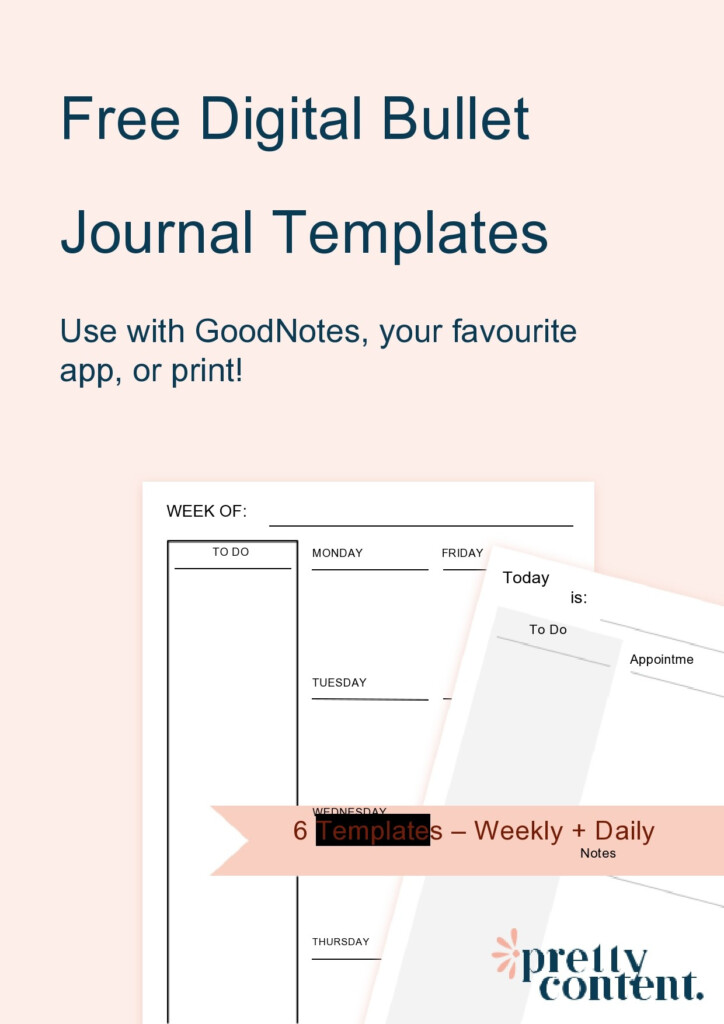 28 Useful Bullet Journal Templates 100 FREE TemplateLab