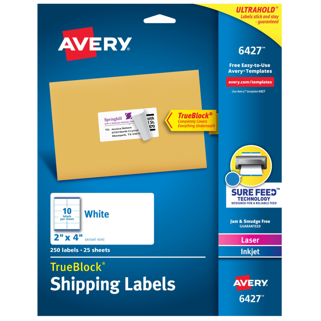 2X4 Label Template Sampletemplate my id