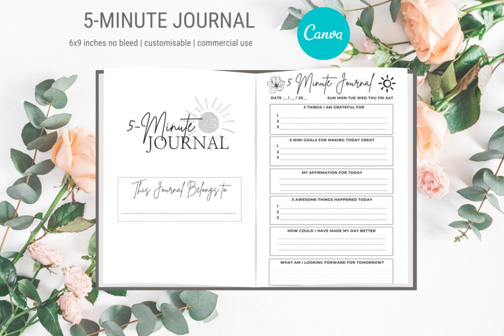5 Minute Journal Template